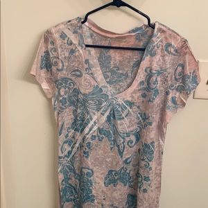 Teal maurices shirt